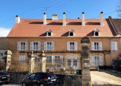 Rénovation de toiture à Chargey-lès-Gray-70